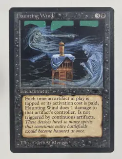 Haunting Wind Antiquities LP Light Play MTG Magic The Gathering A - Image 1