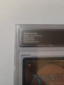 Mtg - Gaea's Cradle - Urza's Saga *PCG Graded 6* - Image 5