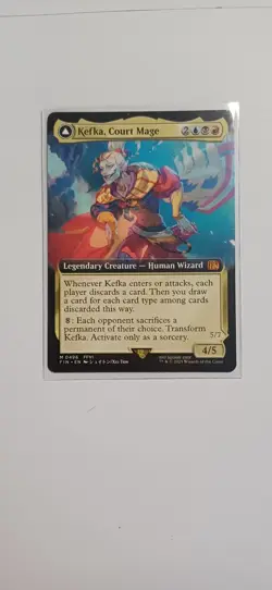 Kefka, Court Mage | Extended Art | MTG | FIN | Near Mint | English EN - Image 1
