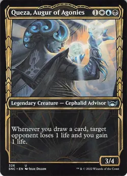 Queza, Augur of Agonies (Showcase) Streets of New Capenna Regular - Image 1