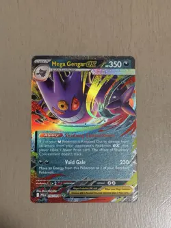 Pokemon Mega Gengar EX 056/094 card Battle Deck Set Phantasmal Flames PFL In Han - Image 1