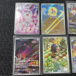 Pokemon Card Lot 7x AR Art Rare Set Colorless Type Normal Pokemon Japan - Image 3