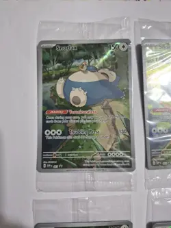 LOT OF 4 SEALED Snorlax Promo 051 Scarlet and Violet 151 Celebrations Pokemon - Image 2