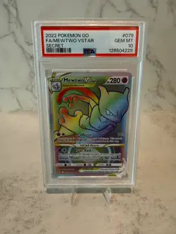 Mewtwo VSTAR 079/078 2022 Pokemon GO Holo PSA 10 - Image 1