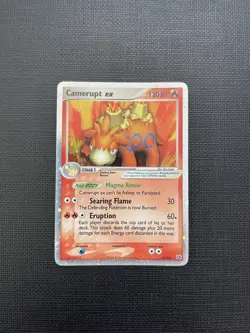 Camerupt ex #92/106 EX Emerald Holo Pokemon Ultra Rare LP 2005 English - Image 2
