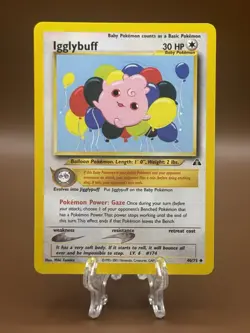 Pokemon | Neo Discovery | Igglybuff | 40/75 | Unlimited | LP - Image 1