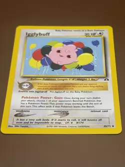 Pokemon | Neo Discovery | Igglybuff | 40/75 | Unlimited | LP - Image 3