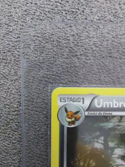 Pokemon Umbreon XY Cosmos Black Star Promo XY96 Holo PORTUGUESE LP/NM with Swirl - Image 5