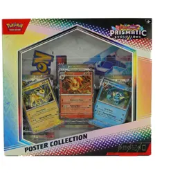 Pokemon TCG: Scarlet & Violet Prismatic Evolutions Poster Collection Box Sealed - Image 1