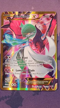 Pokemon Gardevoir Ex Steam Siege XY Secret Rare 116/114 Light Play + - Image 1