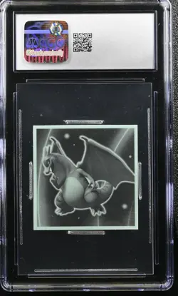 CGC 10 Gyarados Holo No. 17 Mewtwo Evolution Wafer Stickers 2019 Pokemon - Image 2