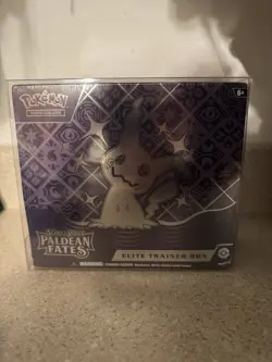 Pokemon TCG Scarlet & Violet Paldean Fates ETB Elite Trainer Box NEW Sealed - Image 1