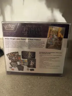 Pokemon TCG Scarlet & Violet Paldean Fates ETB Elite Trainer Box NEW Sealed - Image 3