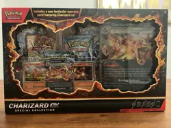 Pokemon TCG Charizard ex Special Collection Box SEALED | 5 Packs + 4 Promos 🔥 - Image 1