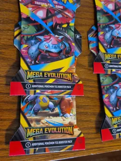 10 Lot Pokemon Mega Evolution Single Sleeved Booster Packs NEW SEALED Pokemon - Image 3