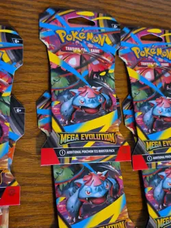 10 Lot Pokemon Mega Evolution Single Sleeved Booster Packs NEW SEALED Pokemon - Image 4