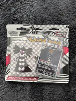 Pokemon TCG Scarlet & Violet White Flare Tech Sticker Collection Blister NEW - Image 1