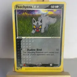 Poochyena 65/109 EX Ruby & Sapphire Common Pokemon Heavy Play+ - Image 1