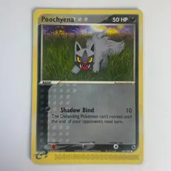 Poochyena 65/109 EX Ruby & Sapphire Common Pokemon Heavy Play+ - Image 3
