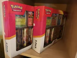Pokemon Scarlet & Violet Costco 151 Mini Tins 5-Pack Complete Lot Set of 2 Boxes - Image 1