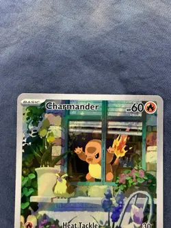Pokemon TCG Charmander 044 Holo Black Star Promo 2023 SVP Obsidian Flames NM - Image 2