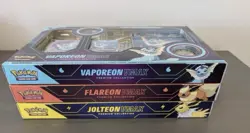 Pokemon TCG 2021 Set: Flareon, Jolteon, & Vaporeon Vmax Premium Collection - Image 5