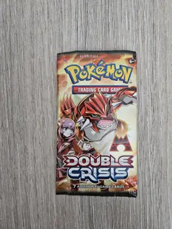Double Crisis Booster Pack Factory Sealed Groudon 2015 Pokemon XY - Image 1