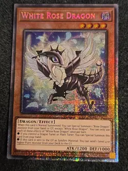 Yugioh - White Rose Dragon MP25-EN038 - Starlight Rare - NM/M - Image 1
