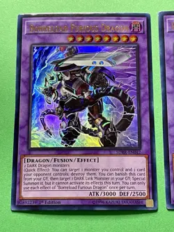 3x Borreload Furious Dragon | SDRR-EN042 | Ultra Rares | MP | 1st Ed | YuGiOh! - Image 5