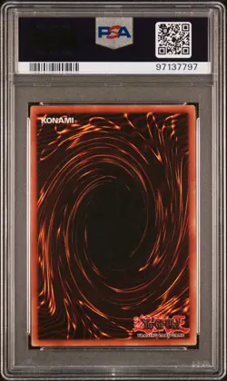 2002 YU-GI-OH! PSV-PHARAOH'S SERVANT #093 THE ALL-SEEING WHITE TIGER PSA 8 - Image 2