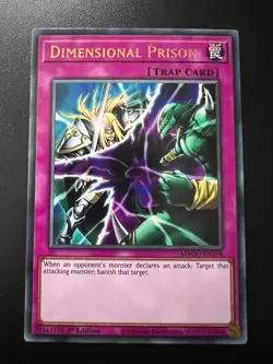 Dimensional Prison MAGO-EN158 Gold Rare 1st Edition Near Mint Yugioh - Image 1