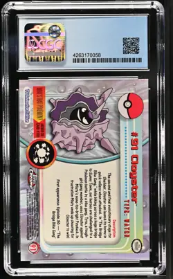 CGC 10 Perfect Cloyster #91 MISLABEL Topps Chrome Series 2 2000 Pokemon Card - Image 2