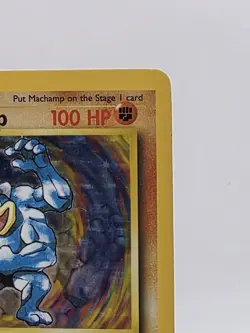 Pokemon TCG Machamp Base Set Holo Rare Card 8/102 1st Edition - Image 5