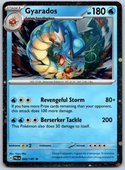 Gyarados - (Cosmo Holo) Holo Promo Miscellaneous Cards & Products 043/193 NM - Image 1