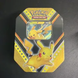 Nintendo Pokemon V Powers Tin Trading Card Game PikachuV - Pikachu Tin 820650807794 - Image 1