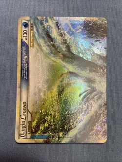 Pokemon TCG Lugia Legend Top Holo Rare Card 113/123 HeartGold SoulSilver LP - Image 1