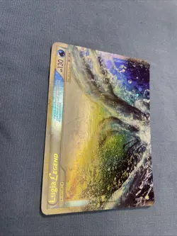 Pokemon TCG Lugia Legend Top Holo Rare Card 113/123 HeartGold SoulSilver LP - Image 2