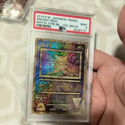 PSA 9 Ancient Mew Movie Mewtwo Strikes Back 2019 Promo Japanese Pokemon Card. - Image 1