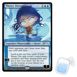 NARSET, PARTER OF VEILS (1141) Secret Lair Planeswalker Magic MTG MINT CARD - Image 1