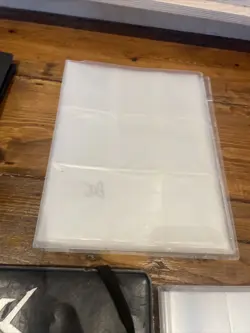 Trading Card Binder 5x binders 9 pocket binders 360 card slots, 16 pocket - Image 5
