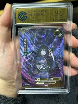 2022 CCG KaYou Naruto TCG Obito Uchiha Trading Card SR NR-BP-001 CCG 9.5 - Image 1