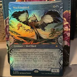 Mockingbird (Showcase) Bloomburrow Foil (BLB) NM #0305 - Image 1