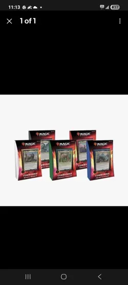 Magic the Gathering - Ikoria (2020) Set Of 5 Commander Decks 630509943586 - Image 1