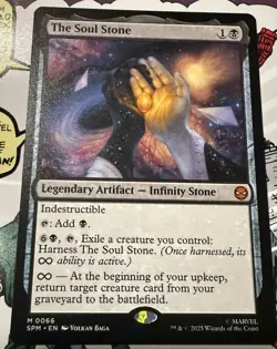 The Soul Stone - 0066 - Marvel's Spider-Man Regular - MTG Rare NM - Image 1