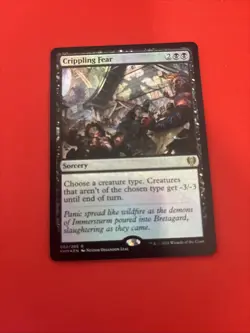Crippling Fear Kaldheim Foil Mtg Magic The Gathering - Image 2