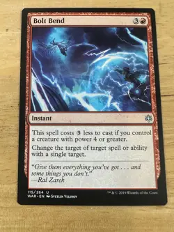 MTG Bolt Bend War of the Spark 115/264 Regular Uncommon NM - Image 1