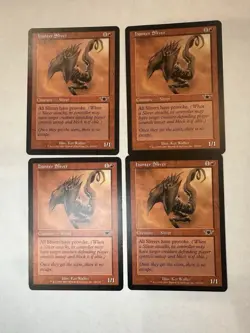4x Hunter Sliver Legions MTG Magic The Gathering - Image 1