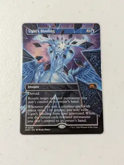 MTG Ugin's Binding - Borderless - Modern Horizons 3 NM - Image 1