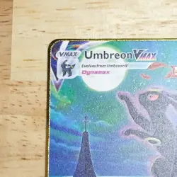 Metal Card Umbreon VMAX Evolving Skies 215/203 Pokemon- For Display - Image 4