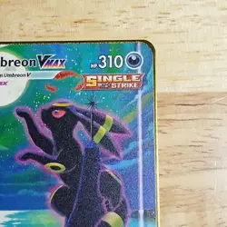Metal Card Umbreon VMAX Evolving Skies 215/203 Pokemon- For Display - Image 5